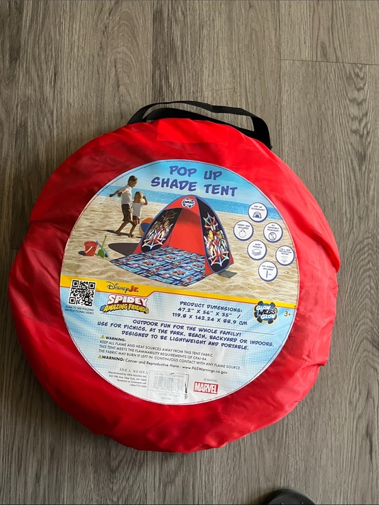 Marvel Other - Marvel Spidey Pop-Up Shade Tent - Red